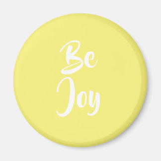 Be Joy Light Yellow Magnet