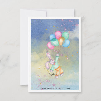 Be Joyful Art Card
