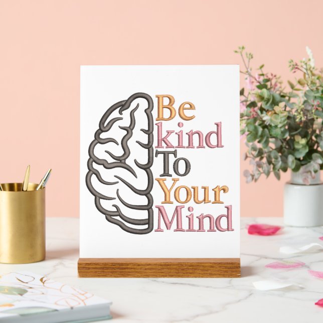 Be Kind Acrylic Sign (Wedding)