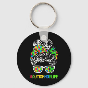 Be kind and support those who have autism by getti key ring