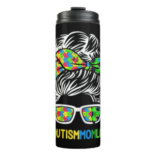 Be kind and support those who have autism by getti thermal tumbler