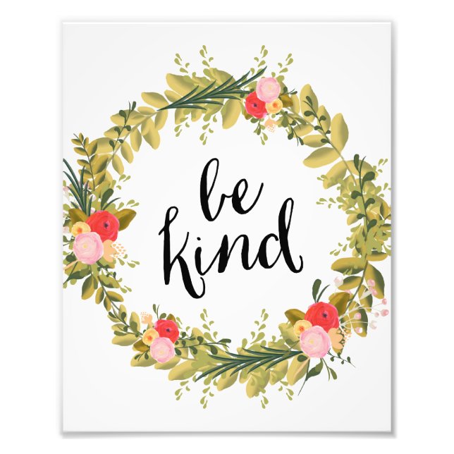 Be Kind | Art Print (Front)