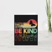 Be Kind Autism Awareness Asl Mum Teacher Kindness 