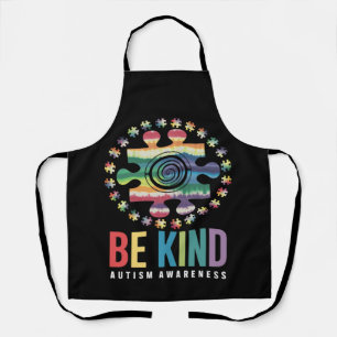 Be Kind Autism Awareness Colourful Design Apron