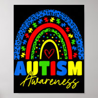 Be Kind Autism Awareness  Rainbow Leopard Women Ki