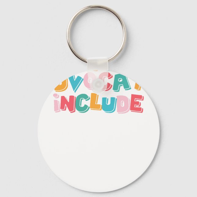 be kind avocate includ key ring (Front)