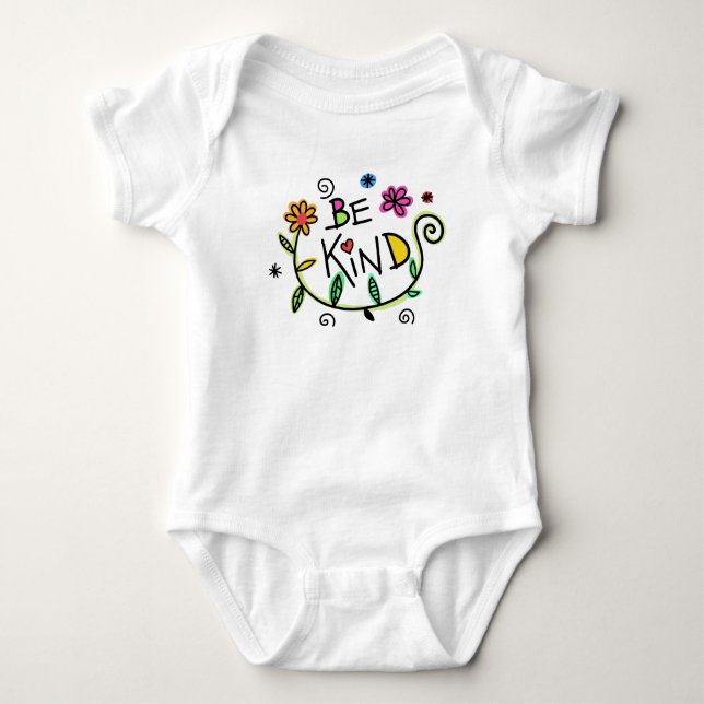 Be Kind Baby Bodysuit (Front)