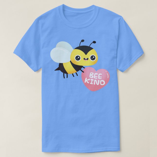 Be Kind Bee Kind Pun T-Shirt (Design Front)