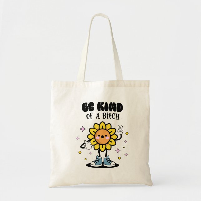 Be Kind Birthday Bush Tote Bag (Front)