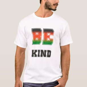 Be Kind Bold Colourful Typography Design 🌈 T-Shirt