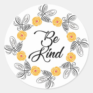 Be Kind Bumblebee Sticker