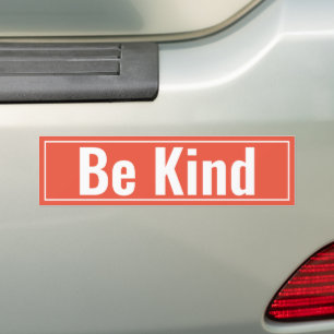 Be Kind Bumper Sticker