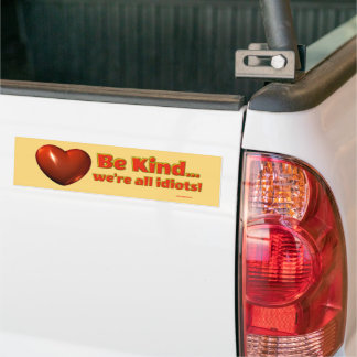 be kind bumper sticker