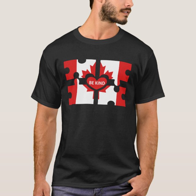 Be Kind Canada T-Shirt (Front)