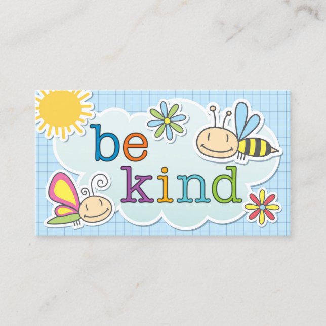 Be Kind Cards - Encourage Acts of Kindness Today (Front)
