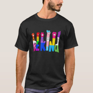 Be Kind Cat Paws Lgbt Pride Rainbow Flag Say Gay K T-Shirt
