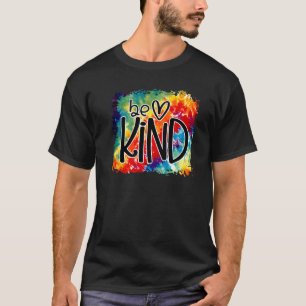 Be Kind Colourful Rainbow Cute Heart Love Kindness T-Shirt
