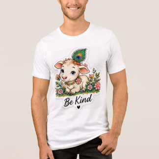 Be kind cute animal t-shirt Tri-Blend shirt