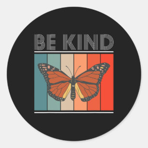 Be Kind Deaf-mute Classic Round Sticker
