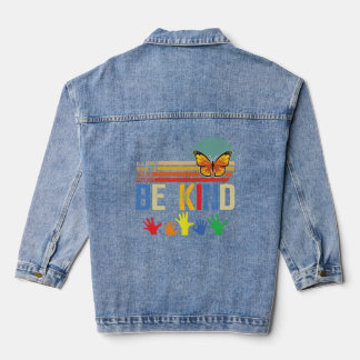 Be kind denim jacket