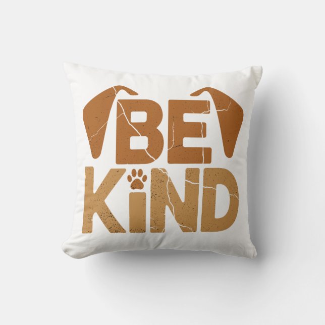 Be Kind - Dog Lover Cushion (Front)