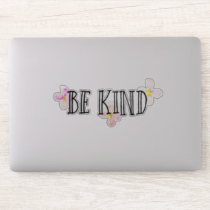 Be Kind Floral Inspirational Quote
