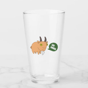 Be kind Goat Glass