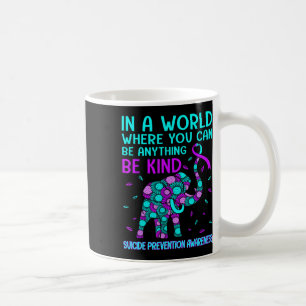 Be Kind Happy Suicide Prevention Awareness Support Coffee Mug
