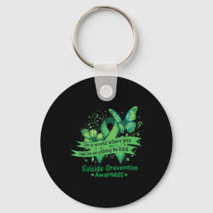 Be Kind Happy Suicide Prevention Awareness Support Key Ring