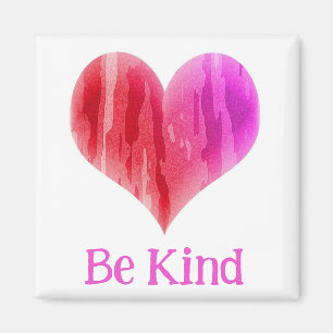 Be kind heart magnet