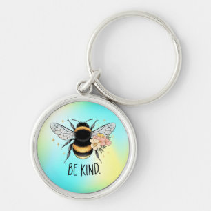Be Kind Honey Bee Clipart-57650 Key Ring