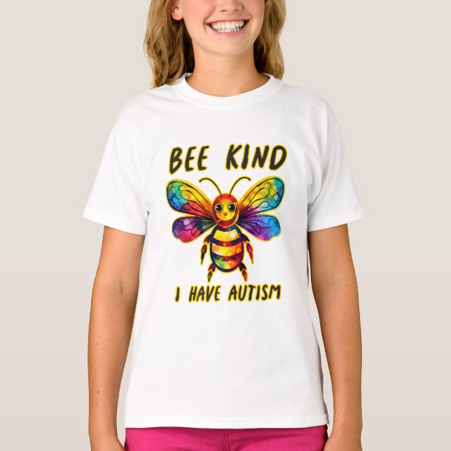 Be kind I have autism T-Shirt (Front)