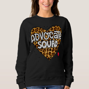 Be Kind Include Autism Advocate Squad Sped Teacher Sweatshirt