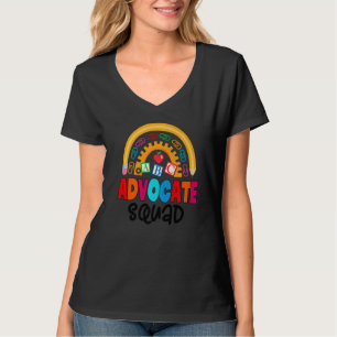 Be Kind Include Autism Advocate Squad Sped Teacher T-Shirt