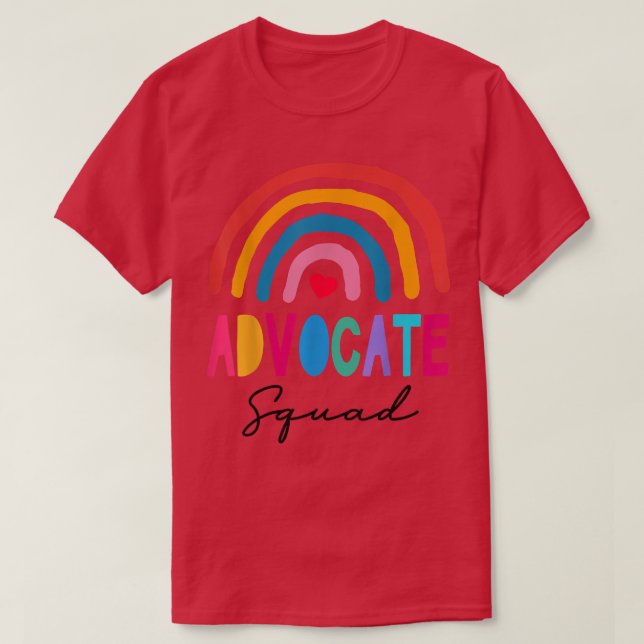 Be Kind Include Autism Advocate Squad SPEd Teacher T-Shirt (Design Front)