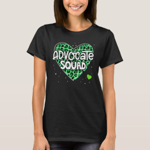 Be Kind Include Autism Sped Teacher Leopard Advoca T-Shirt
