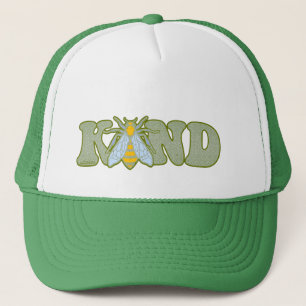 BE KIND inspirational motivational bee Trucker Hat