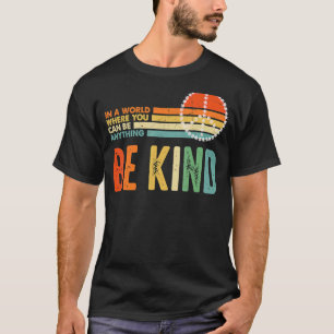 Be Kind Kindness Autism Peace Sign Tie Dye Spread T-Shirt