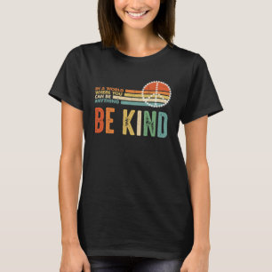 Be Kind Kindness Autism Peace Sign Tie Dye Spread  T-Shirt