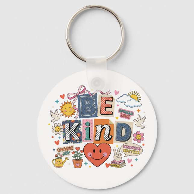 Be Kind - Kindness Matters Key Ring (Front)