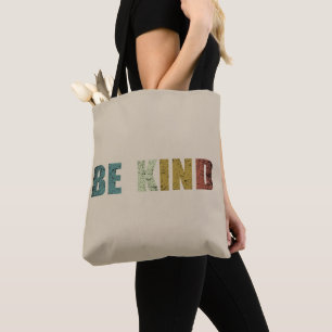 Be kind kindness tote bag