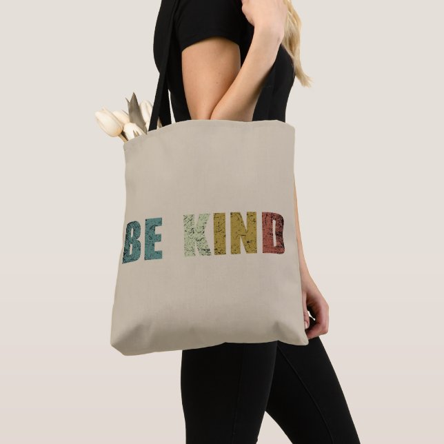 Be kind kindness tote bag (Close Up)