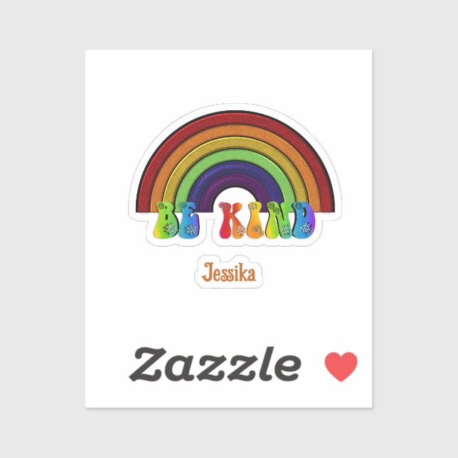 Be Kind LGBTQ Rainbow Positivity  (Sheet)