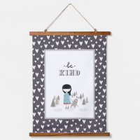 Be Kind Little Girl and Her Monster  