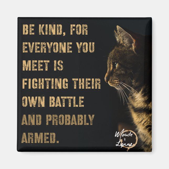 Be kind magnet (Front)