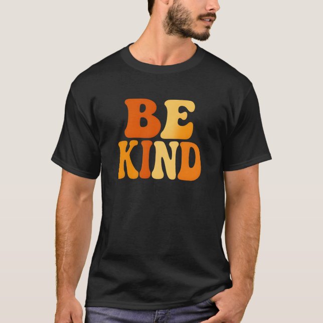 Be Kind Men's Basic T-Shirt (Front)