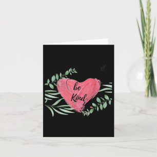 Be Kind Mental Health Awareness Design Card