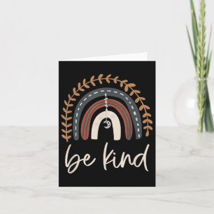 Be Kind Mental Health S Human Brain Illness Awaren Card