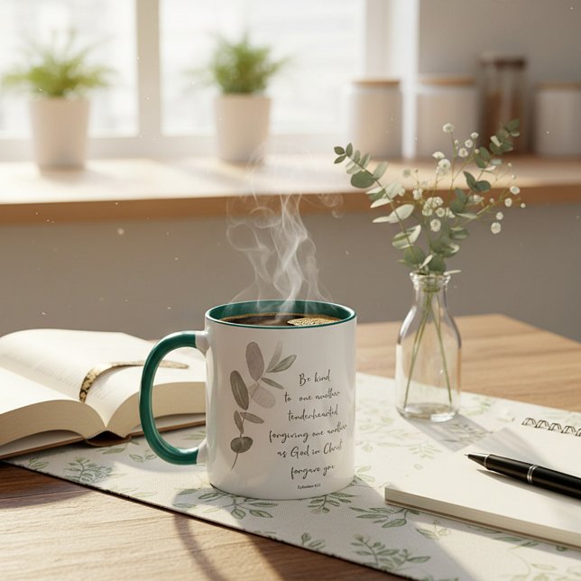Be kind minimalist botanical  mug (Creator Uploaded)