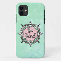 Be Kind | Mint Green and Pink